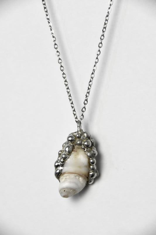Bubbly White Shell Necklace